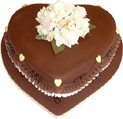 Chocolate Heart Cake