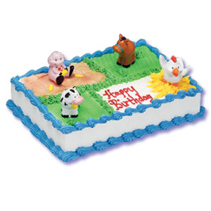Farm Animals Cake Decorating Instructions