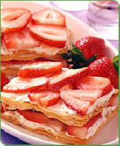 strawberry napoleon