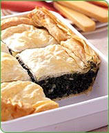 Spinach Pie - Greek Spanakopita