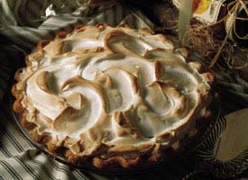 Rhubarb Meringue Pie