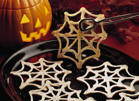 Cobweb Cookies halloween