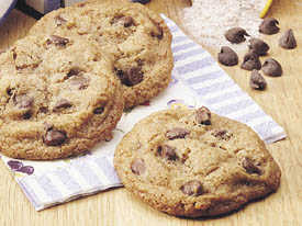 Whole Wheat Chocolate Chip Cookies